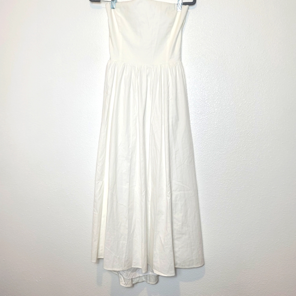REFORMATION Kaede Dress in White - Picture 4 of 14